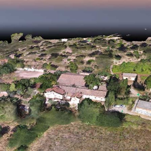 Topografiamos una finca en 3d con drone