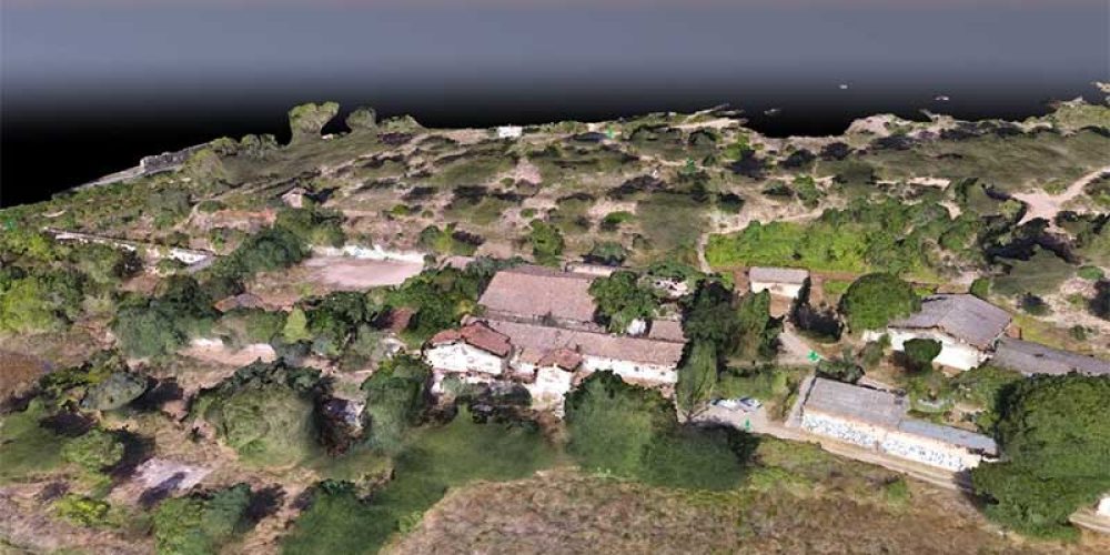 Topografiamos una finca en 3d con drone